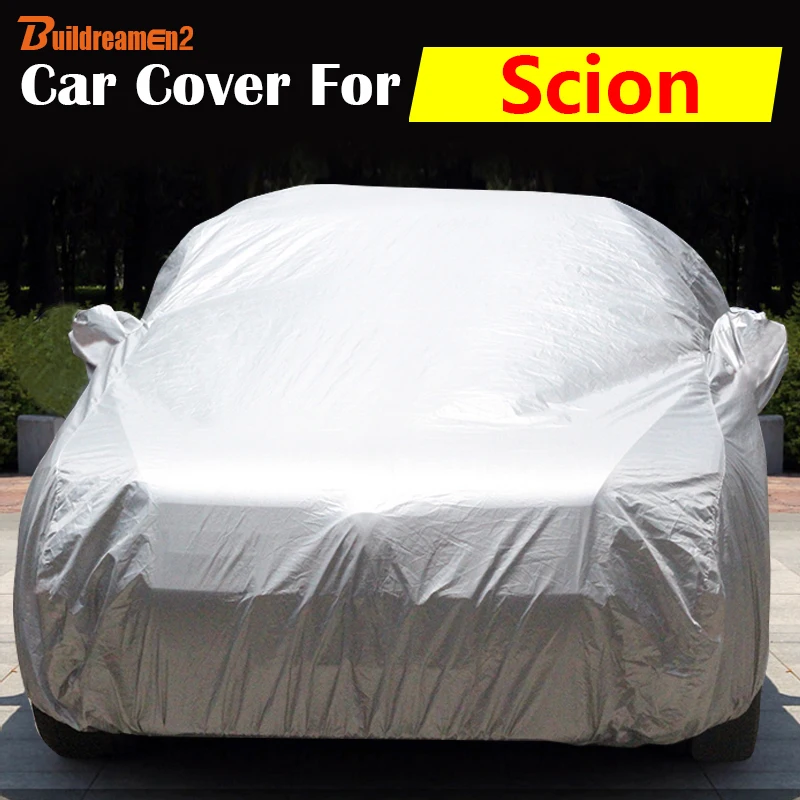 Buildreamen2 Full Car Cover Anti-UV Outdoor Sun Shield Rain Snow Scratch - £36.00 GBP+