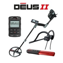 XP DEUS II RC Metal Detector 11&quot; FMF Coil, BH-01 Headphones, MI-6 Pinpointer - £1,115.27 GBP