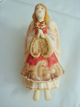 G. DeBrekht Russian Art ornament &quot;Giving Heart Angel&quot; Gift Giver Angel orig - $63.35