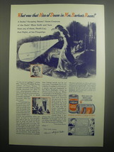 1937 Eveready Batteries Ad - What was that hiss of doom in Mrs. Barton&#39;s Room? - £14.45 GBP