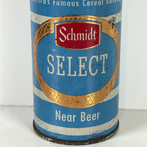 Schmidt Select Near Beer Can Vintage Blue 12oz Aluminum Flat Top - $7.51