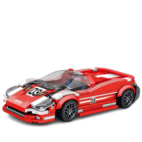 New 355PCS City Champion Sport Car Vehicle Building Blocks Toys For Kids - $17.99
