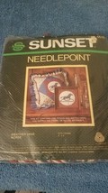 Sunset needlepoint kit 5515 Weather Vane Horse 5&quot; x 5&quot; - £5.14 GBP