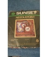 Sunset needlepoint kit 5515 Weather Vane Horse 5&quot; x 5&quot; - £5.23 GBP