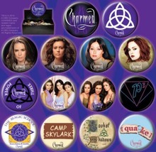 Charmed TV Series Metal Button Assortment of 14 Ata-Boy YOU CHOOSE BUTTON - $2.00