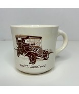 Vtg Ford T Lizzie 1908 Model T Car Ceramic Coffee-Shaving Mug Automobile - €9,66 EUR