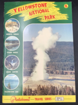 VTG Plastichrome Yellowstone National Park Pictorial Guide Travel Series - $13.99