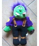 Halloween monster stuffed Frankenstein green purple new low price - £9.48 GBP