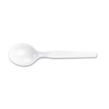 Dixie SM207 Heavy Mediumweight Plastic Cutlery Soup Spoons (100/Bx) New - $20.99