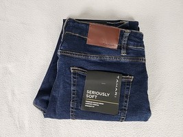 Tahari Dacey Wash Slim Fit Straight Leg Denim Jeans 32X32 Men&#39;s Blue T34... - $34.99