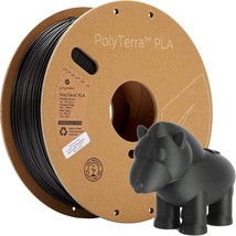 Polymaker Matte PLA Filament 1.75mm Black, 1kg Carton Spool PLA Filament 1.75 - - £32.47 GBP