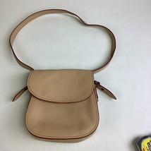 Vintage Coach Saddle Bag Purse Made W/ Genuine Glovetanned Leather - $74.25