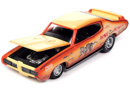 1969 Pontiac GTO Orange and Cream Fade with Graphics &quot;Arnie &#39;The Farmer&#39; Besw... - £16.97 GBP