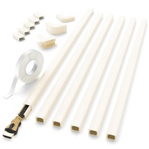 Beige Paintable Cord Cover Channel for Wall-Mounted Cables and Wires - $38.60
