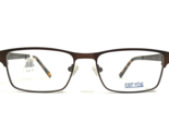 Robert Mitchel Eyeglasses Frames RM 5011 BR Brown Rectangular Full Rim 5... - £51.58 GBP