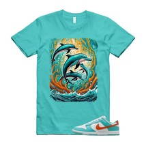 Dunk Miami Dolphins Cosmic Clay Dusty Cactus Orange Aqua T Shirt Match D7 - £23.59 GBP+