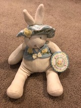 2002 Hallmark Bunnies by The Bay BUTTERCUP Bunny Rabbit Plush 11&quot;  GUC - £6.78 GBP