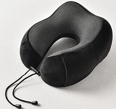 Travel Neck Pillow, Comfortable 100% Memory Foam Travel Pillow-Airplane, Car... - £23.97 GBP