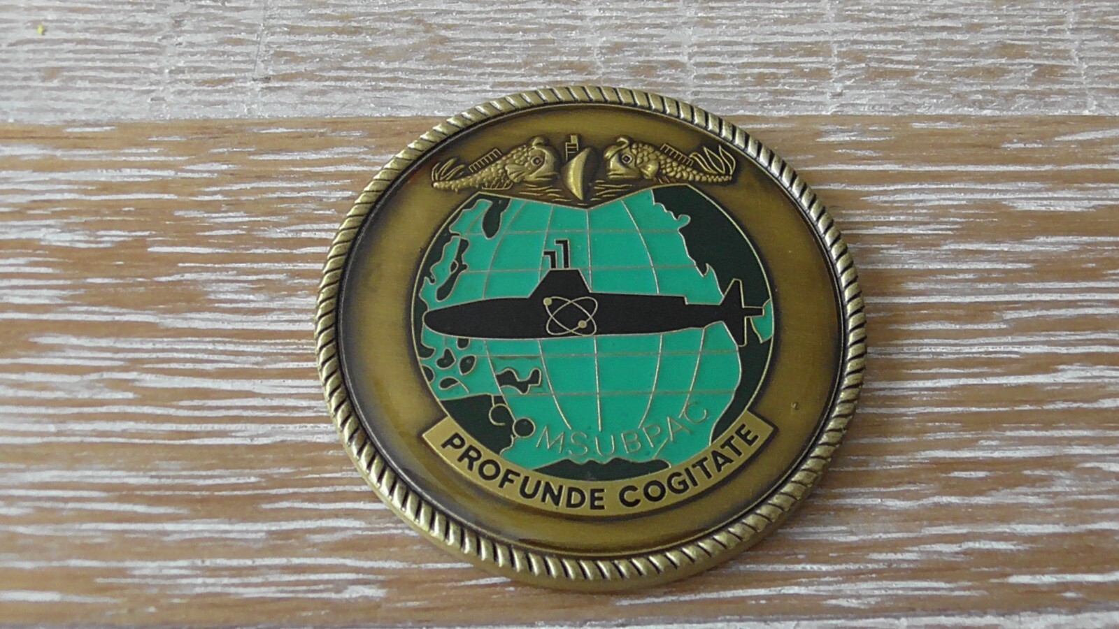 COMSUBPAC Commander Submarine Force US Pacific Fleet Challenge Coin # ...