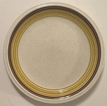 MIKASA Nu Stone Viva C1001 Japan Brown Ring Gold Off White Dinner Plate ... - $10.77