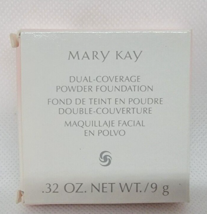Damaged Mary Kay Dual Coverage Powder Foundation Bronze #507 New Old Stock - £13.54 GBP