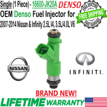 BRAND NEW OEM DENSO x1 Fuel Injector for 2007-2014 Nissan &amp; Infinity 166... - £58.84 GBP