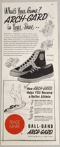 1951 Print Ad Ball-Band Arch-Guard Tennis Shoes Mishawaka,Indiana - £15.39 GBP