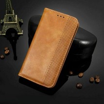 Telstra Evoke Essential Pro ZTE Blade A3 A5 A7 Leather Wallet Magnetic Flip case - £41.14 GBP