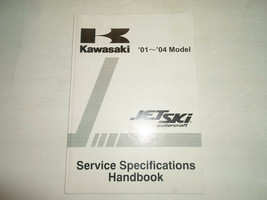2001 2004 Kawasaki Jet Ski Watercraft Service Specifications Handbook Manual OEM - £15.60 GBP