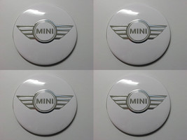 Mini 11 - Set of 4 Metal Stickers for Wheel Center Caps Logo Badges Rims  - £20.07 GBP+