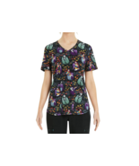 Nightmare Before Christmas Women&#39;s Alive Love Print Scrub Top​ Multicolo... - $37.01 CAD