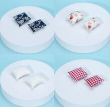 Dollhouse Miniature Sofa Cushion Pillow 1/12 Scale - $62.92 MXN