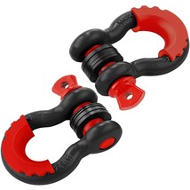 VEVOR 3/4" D-Ring Shackle, 2 Pack Alloy Steel Shackles 62832 lbs (28.5 Ton) Brea - $59.99