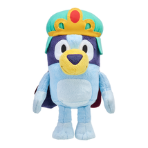 Princess Bluey Blue Dog 7&quot; Plush Doll Stuffed Toy Friends W/ Cape New With Tags - £12.65 GBP