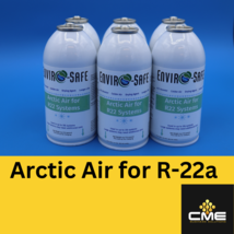 Envirosafe Arctic Air, AC Coolant Refrigerant support (6) cans - $79.46