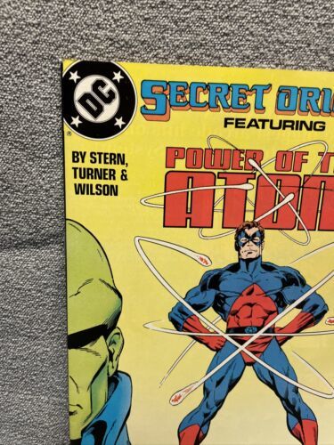 DC Comics Secret Origins Special Issue 29 August 1988 Comic Book KG Atom Man Item image 2