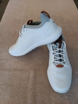 TZ GOLF -  Puma Junior Ignite PWRAdapt 2.0 Golf Shoes White/Brown #19348... - £40.83 GBP