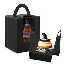 Cupcake Boxes, 30 Pcs Single Cupcake Boxes Individual Cupcake Containers... - £22.02 GBP