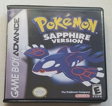 Pokémon Sapphire Version Pokemon Case Only Game Boy Advance Gba Box Best Quality - £10.91 GBP