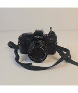 Vintage Minolta X-9 SLR 35mm Camera w/ MD ROKKOR-X 50mm 1:14 Lens JAPAN ... - $59.74