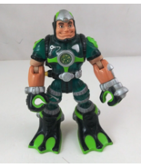 2001 Mattel Rescue Heroes Gill Gripper Trainer Scuba Diver 6&quot; Action Figure - $5.81