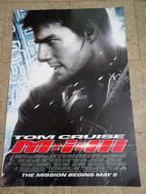 Mission Impossible Iii (M:I:Iii) - Movie Poster With Tom Cruise - £16.74 GBP