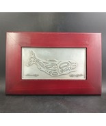 Native American Haida Pewter Plaque By Roxana Leask, "Salmon & Eagle", OBO - €20,61 EUR Native American Haida Pewter Plaque By Roxana Leask, "Salmon & Eagle", OBO - €20,61 EUR