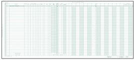 Payroll/General Expense Combo Journal Sheet, 15 Sheets - $726.24 MXN