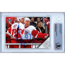 Kris Draper Detroit Red Wings Auto &#39;05-06 Upper Deck Hockey Signed BAS Auth Slab - £60.97 GBP