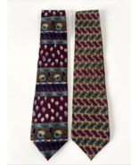 2 Ties JERRY GARCIA MEN&#39;S TIEs  abstact - $509.76 MXN