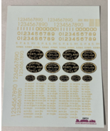 Echo Mountain Models SPS Steam Spokane Portland Seattle HO Yellow &amp; Blac... - €11,20 EUR