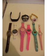 LOT OF WATCHES/FITNESS BAND TRACKER NIKE SWIMMING SPORTLINE EPIC AWATCH - $61.08 CAD