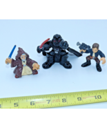 Playskool Galactic Heroes Figures Lot Star Wars Darth Vader ObiWan and H... - $376.98 MXN