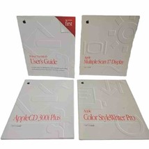 Apple User Guide Manuals Macintosh Mac Lot Of 4 Veg - $31.63